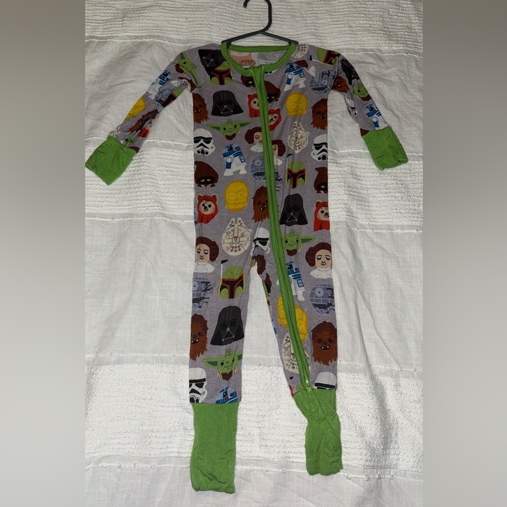 Little Sleepies Star Wars zippy